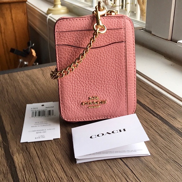 🌺ONE LEFT!🌺 NWT COACH Zip Card Case!!! - Picture 2 of 10